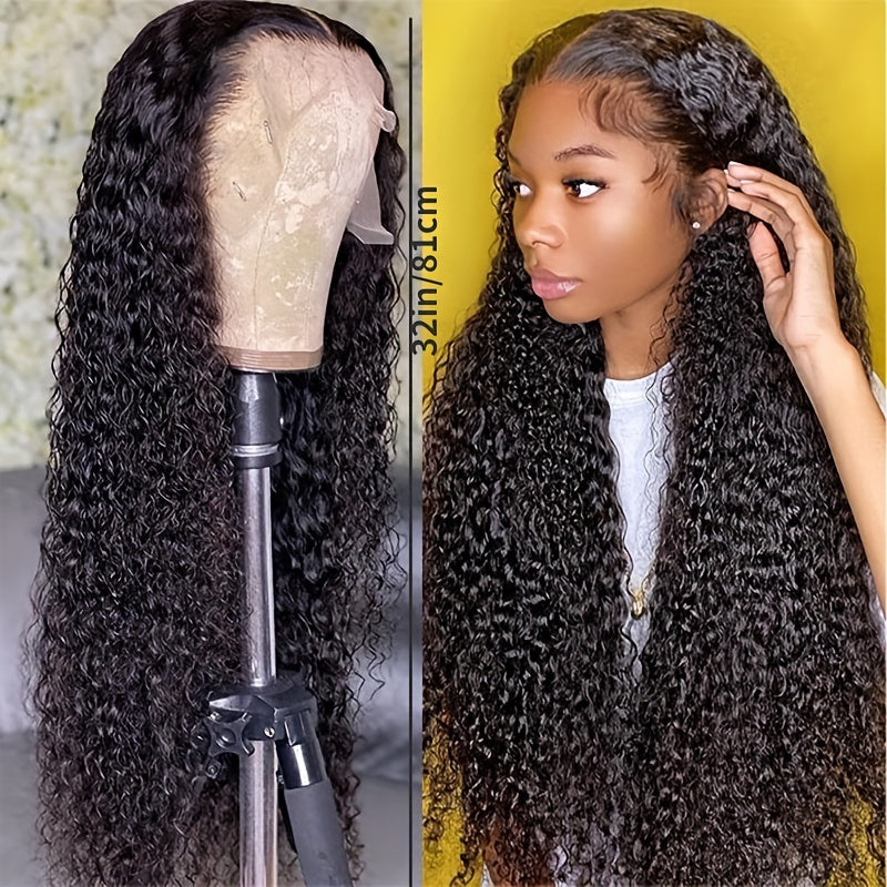 1pc Wave Long Wig, Brazilian Curly Heat-resistant Synthetic Fiber Wave Wig, Ponytail Wig Suitable For Daily And Holiday Activities