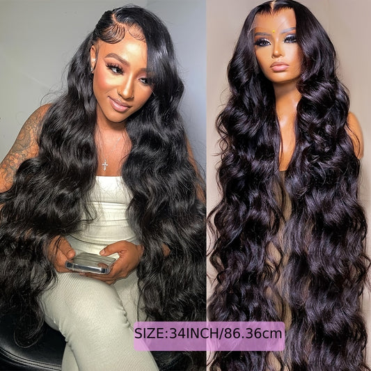 180% Density 13x4 Body Wave Lace Front Wigs Glueless Body Wave Human Hair Wigs For Women Lace Front Wigs Human Hair Pre Plucked With Baby Hair Natural Hairline Human Hair Wigs 8-40 Inch