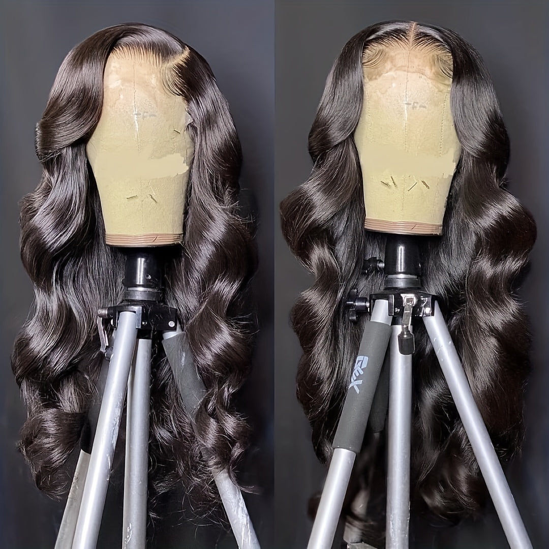 200% Density Body Wave Human Hair Wigs 13*4 Lace Front Wigs Glueless Body Wave Lace Front Wigs For Women Natural Color 10-40 Inch